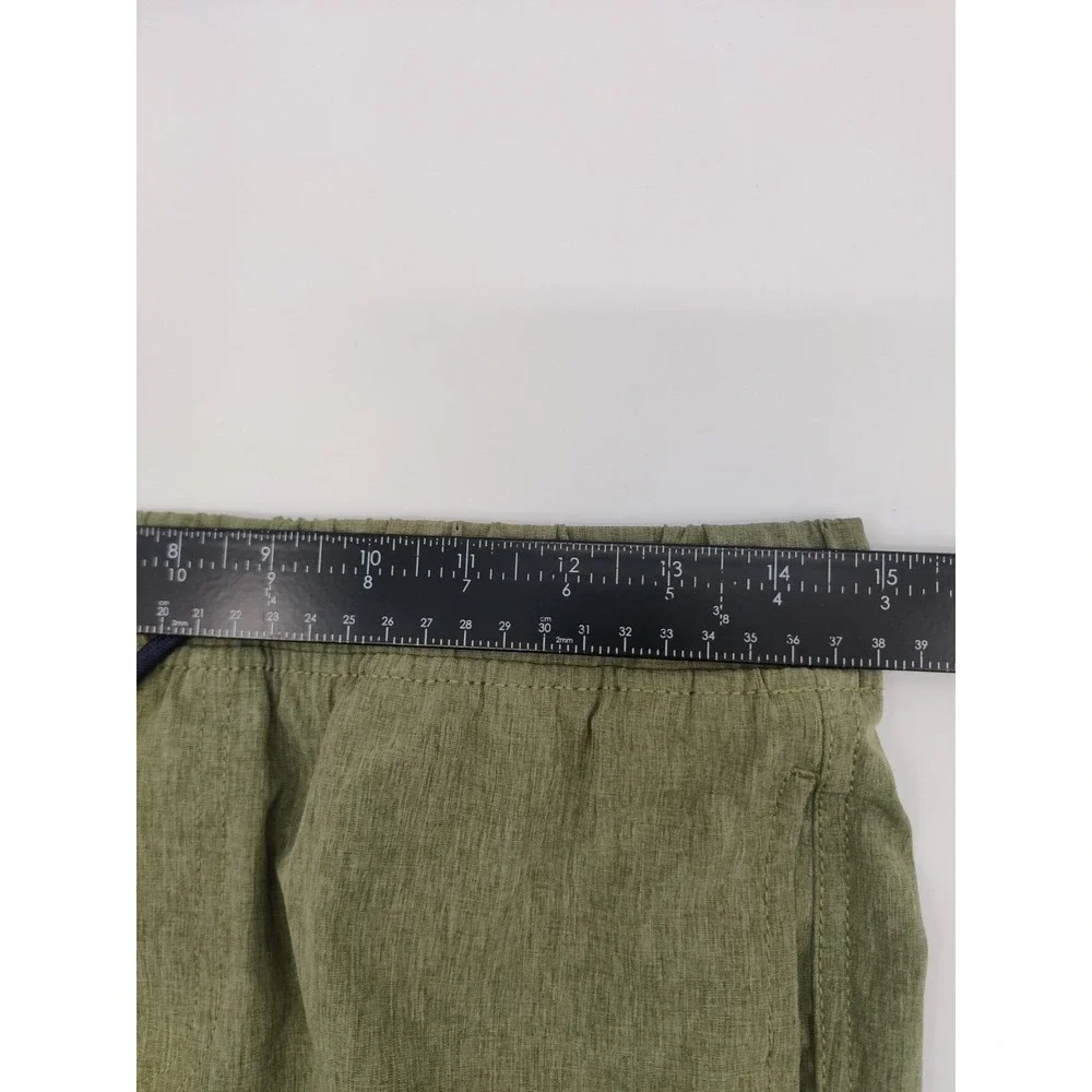 Lucky Brand Boys Shorts Olive‎ Green Elastic Waist Casual Size L 14/16